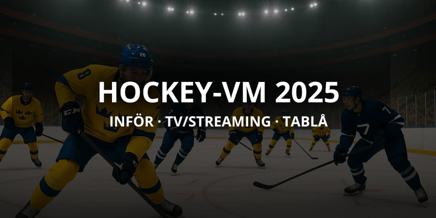 Hockey-VM 2025 | Den stora VM-Guiden med allt du behöver veta