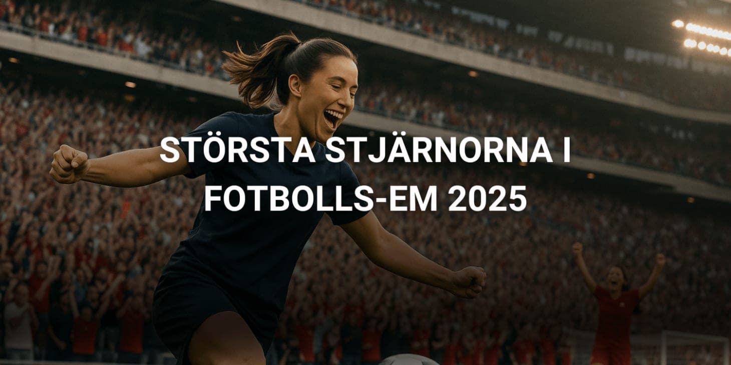 Spelare att hålla koll på under Fotbolls-EM 2025