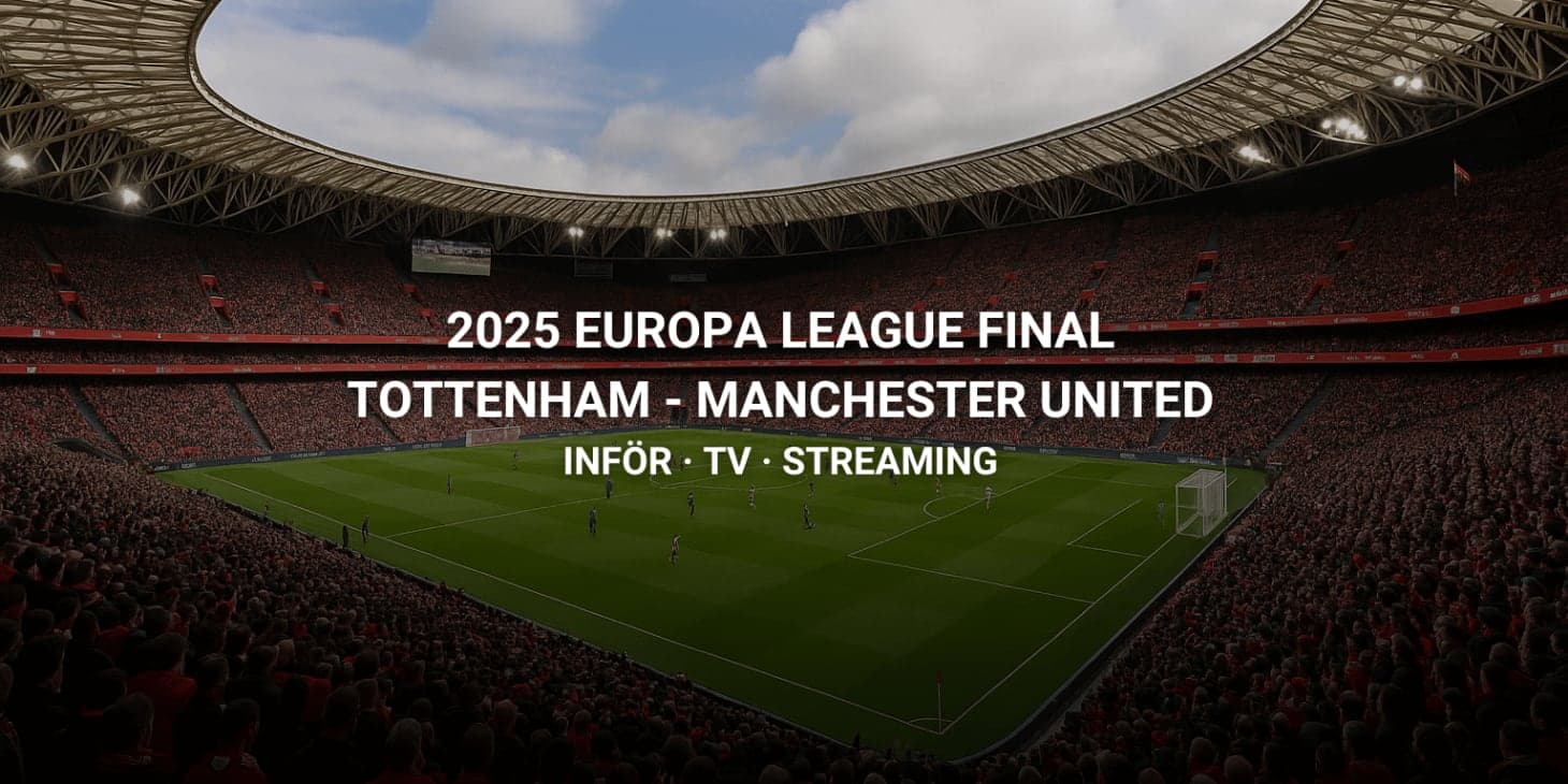 Europa League-final 2025: Tottenham – Man Utd på Disney+ | Tvsporten.nu